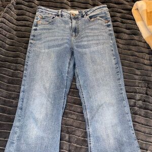 Garage Dark Wash Jean Flare